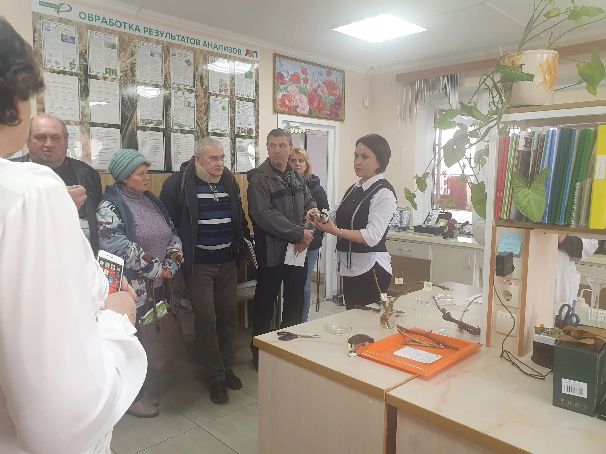 Практическая часть семинара в лабораторииэ